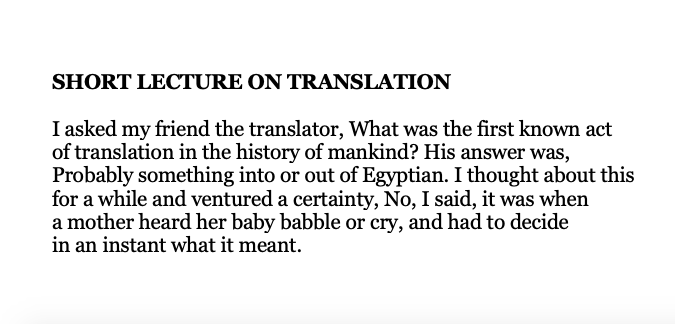 MayaCPopa's tweet photo. Mary Ruefle: https://t.co/sfzoKTHe6I