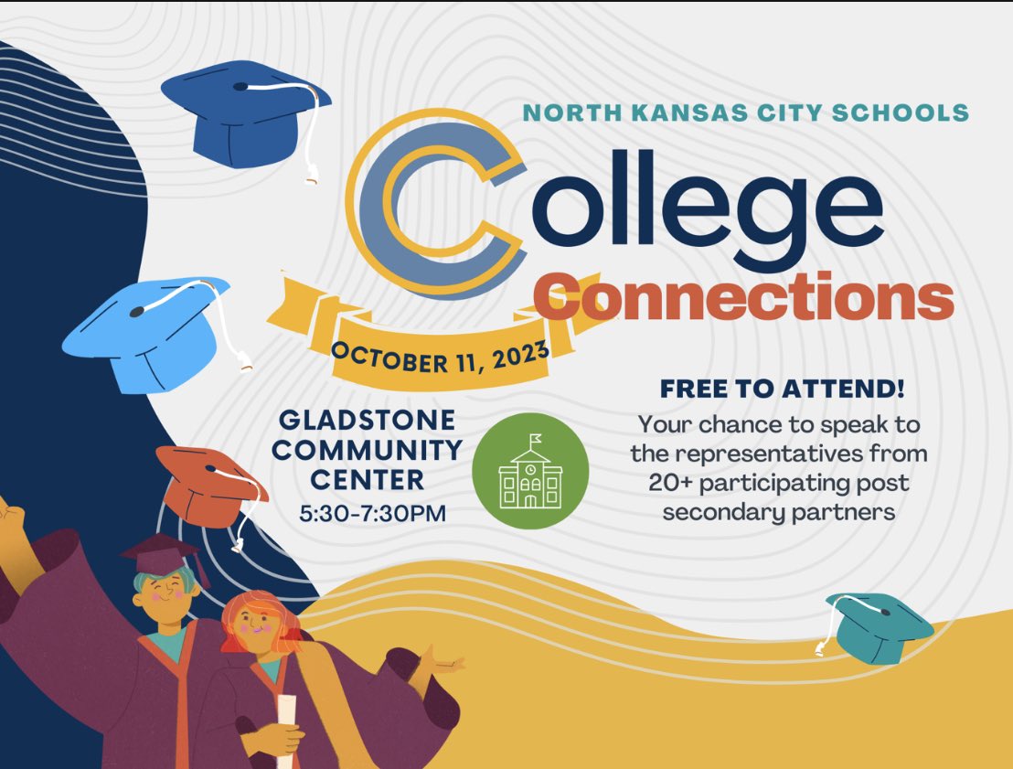 Seniors! Make sure to swing by the GCC this Wednesday. This is a great opportunity put on by our district to help with post-secondary planning.