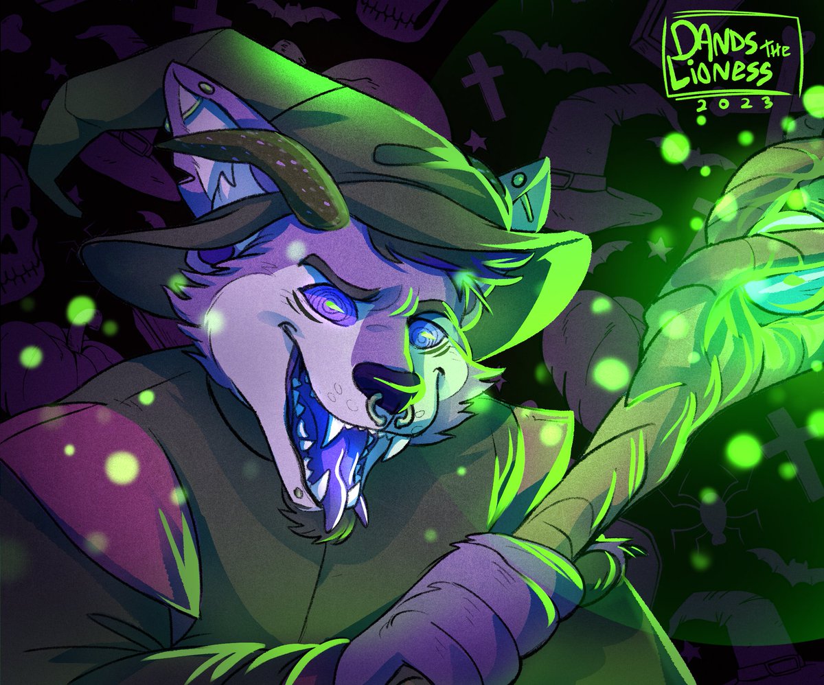 Halloween commission for <a href="/Cursed_Gabriel/">Gabe</a> !Thank you so much!!! 🧡🧡🧡🧡🧡
👻💀🕯️🎃🦇🕯🕸☠🍁🎃🍂👻
I'm open for halloween commission pieces like this! DM me with a ref and a costume Idea! (㇏(•̀ᵥᵥ•́)ノ)