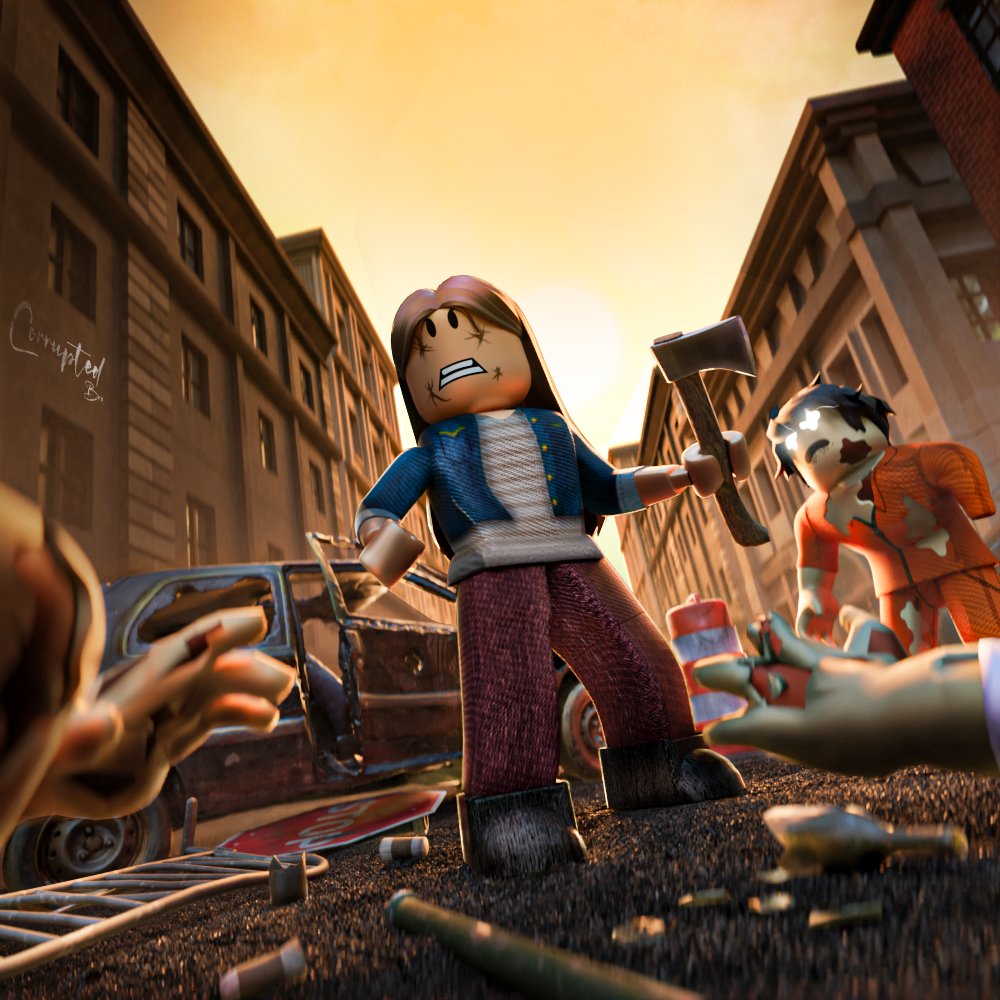 Commission For someone on Discord, Did not turn out to how i wanted it but F that. Let's gear up and kill the living dead-🧟‍♂️

#roblox #robloxgfx #RobloxDev #robloxcommission #SneakySmokesCorp