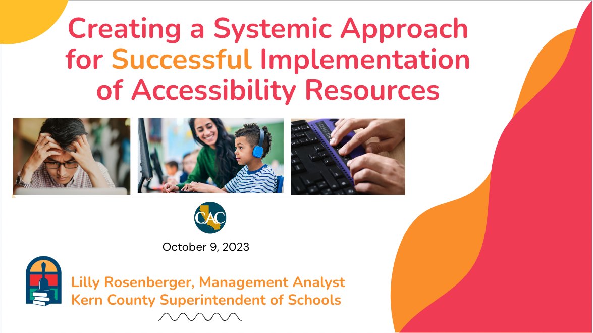 Join me tomorrow in Sacramento at the California Assessment Conference! Session 3 in Room 9  #equityandaccess 📚 #allmeansall 🙌🏽 Check out all available sessions here- cdecac.org #CAC2023