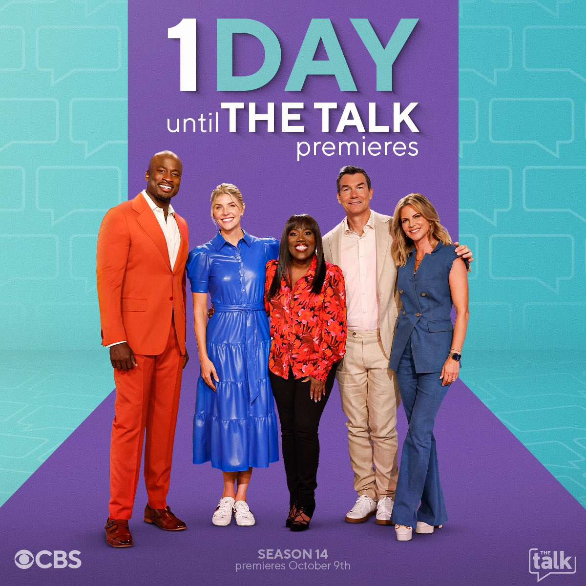 The wait is almost over! #TheTalk returns tomorrow for a brand new season on @CBS 🙌