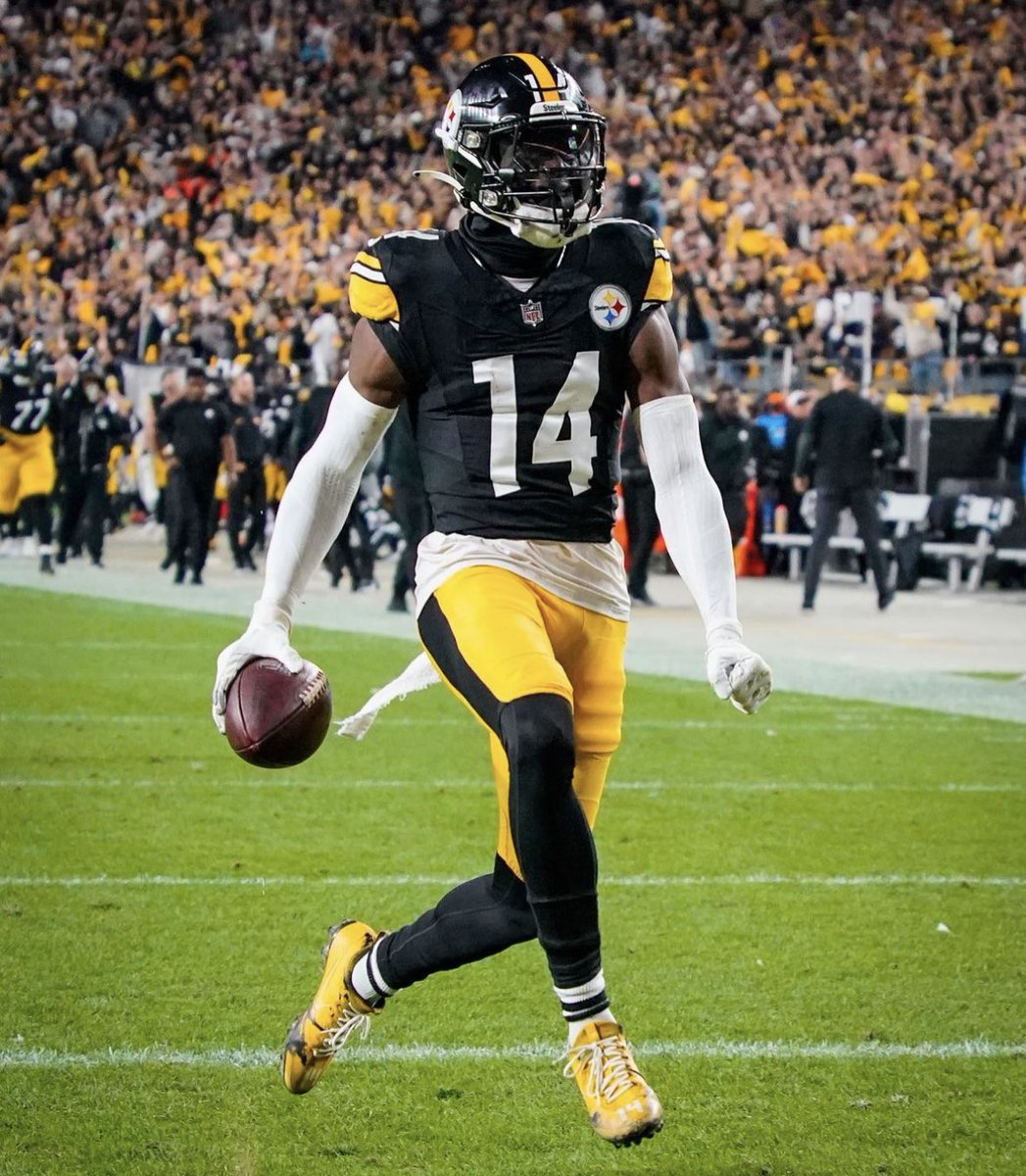 George Pickens vs the Ravens

- 6 catches
- 130 yards
- 1 TD

(📸 <a href="/steelers/">Pittsburgh Steelers</a>)