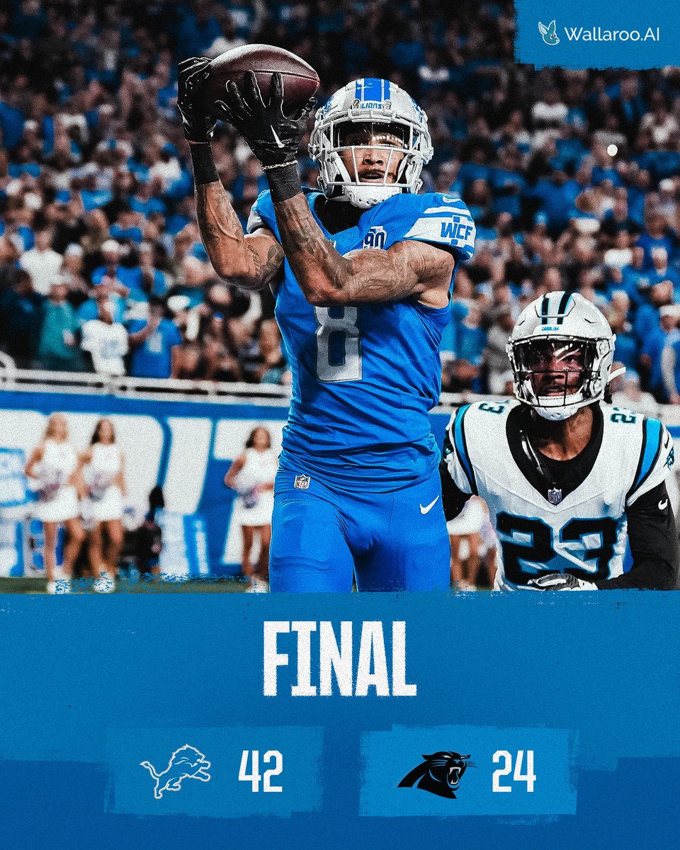 Lions's tweet image. Keep stacking 'em 

#AllGrit | #OnePride
