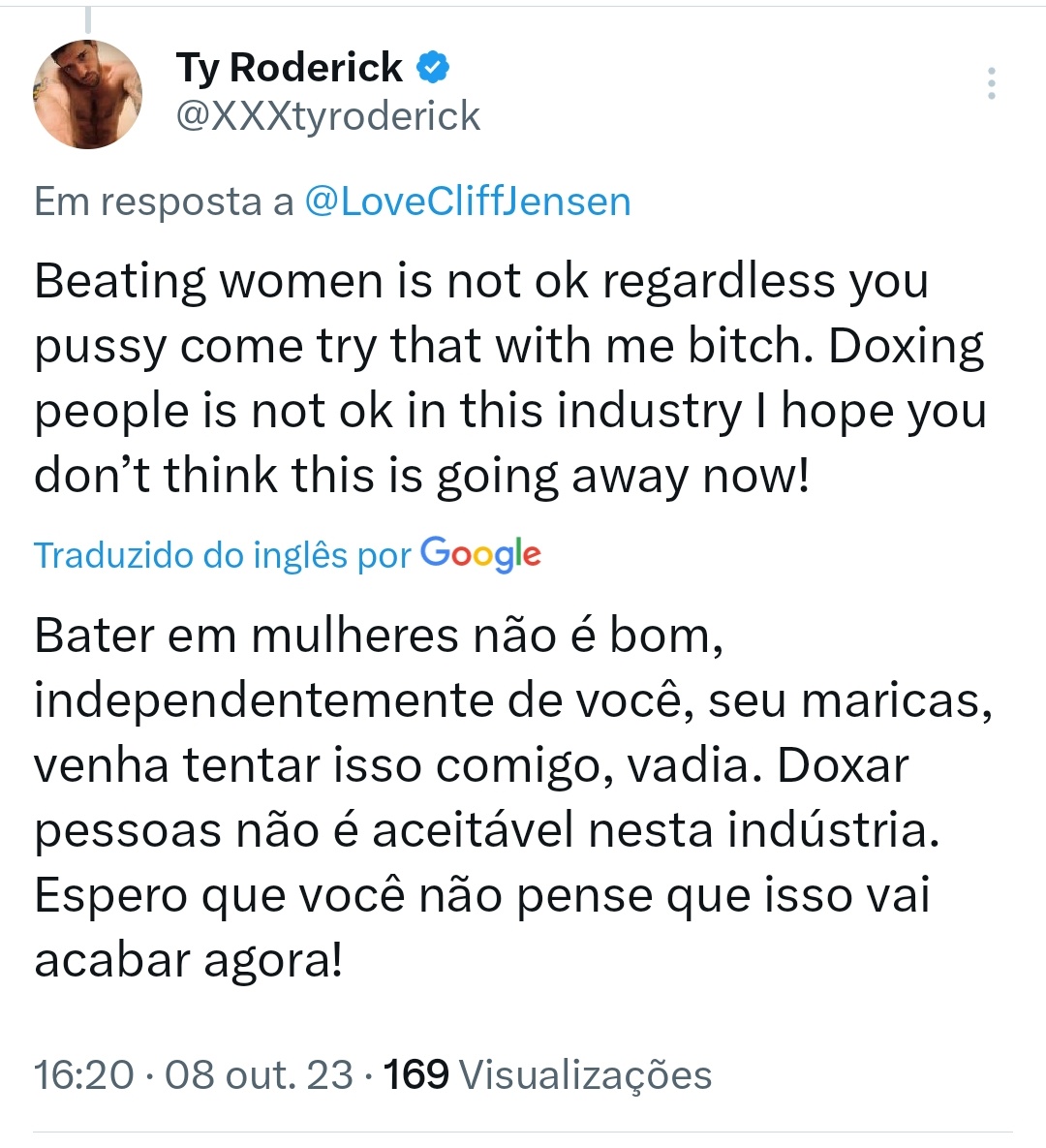 DanPimpao's tweet photo. Treta no mundinho porn internacional...

Cliff Jensen x Ty Roderick https://t.co/UbOcOxEBEv