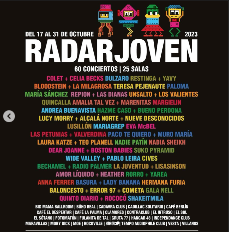 civesband's tweet photo. Gente👋 Estamos muy contentos de anunciar que volvemos a tocar en directo en Madrid‼️
Gracias a @salacadillac  y @madridenvivo  por contar con nosotros para el ciclo Radar Joven. Es un gusto estar rodeados de tantos artistazos 🫶
Ojo! Las entradas van con ofertas! https://t.co/kmdpxWrQsh