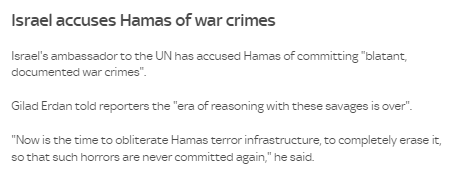 🇮🇱🆚🇵🇸 Accusations and Appeals: Israel's ambassador to the UN accuses Hamas of 'blatant, documented war crimes,' while calling for decisive action against terror infrastructure. The call for an end to the ongoing conflict remains urgent. 🌍🕊️ #Israel #Hamas #UN