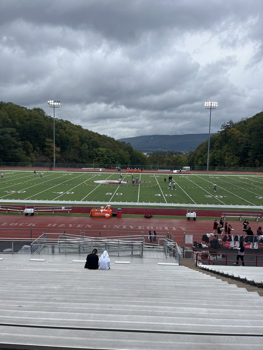 Thank you <a href="/CoachMattSully/">Matt Sullivan</a>, and the entire <a href="/LHU_Football/">Lock Haven Football</a> staff for having me up for a game day visit!
