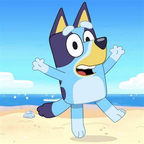 BlueyCommunity's tweet photo. Silly puppy 💙
#Bluey