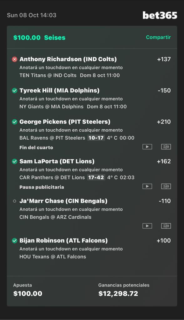 mrpickdog's tweet image. ANULEN LA PROP DE RICHARDSON NO MAMEN 😭😭😭 @bet365mx