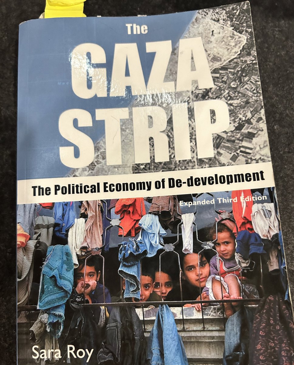 comrade_sweezy's tweet photo. Gaza is an “unlivable open-air prison.” What does that mean?

Sara Roy: “In the rest of the world we try to bring people up to the humanitarian standard. Gaza is the only place where we [Israel] are trying to push them down — to keep them at the lowest possible indicators.”
1/13 https://t.co/qVvGMLJ9S0