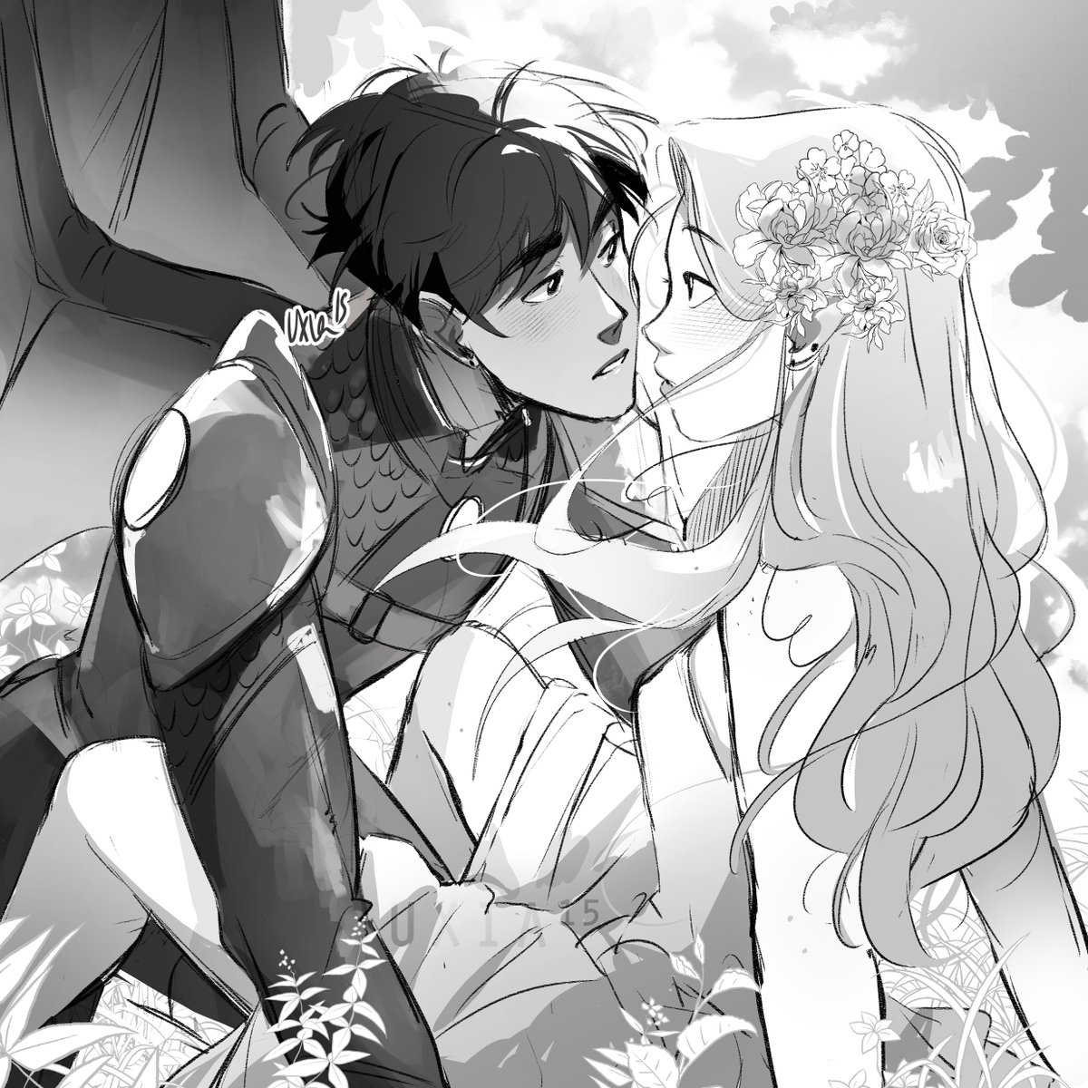 uxialovegood's tweet photo. Late night doodles of a seer and a spymaster
#elriel #acotar https://t.co/9AS70CoAv7