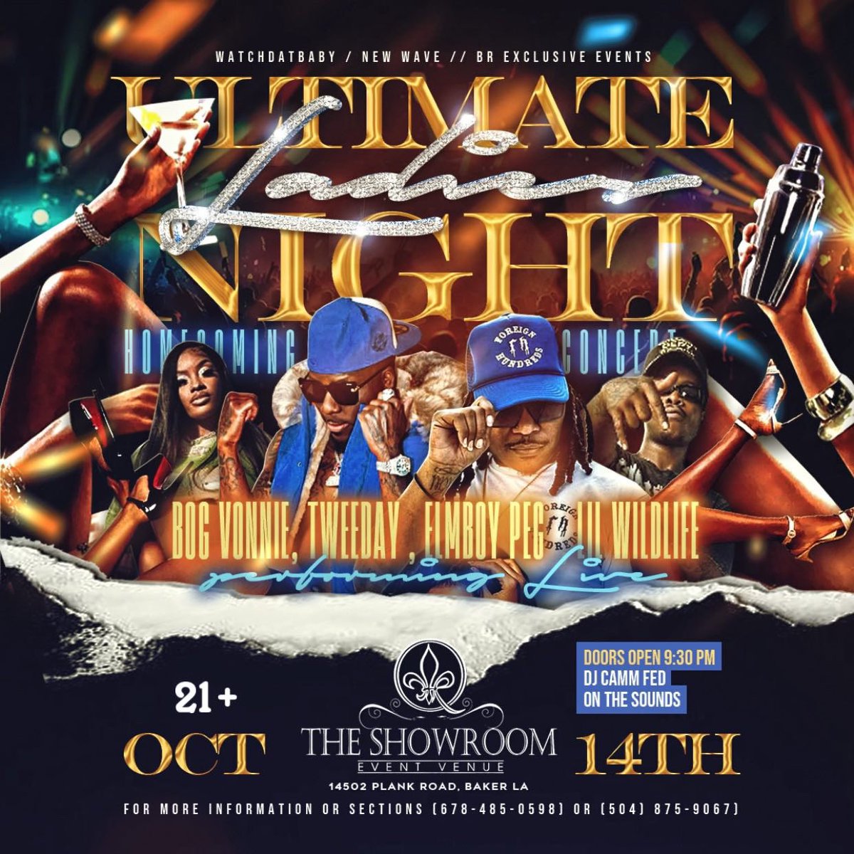 WatchDatBaby's tweet image. The Showroom Saturday !
Homecoming AfterParty