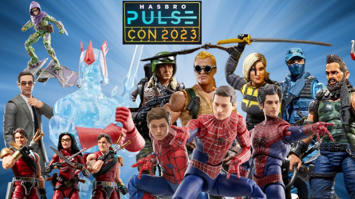 allthingscomic's tweet image. NOW On The CHANNEL!💥

Taking a LOOK BACK 👀👀 at #hasbropulsecon2023 What stood out!!? Tune in and let&apos;s talk Pulsecon!

LINK➡️youtu.be/W8ZKAQGlzeY

#hasbro #marvellegends #GIJoeClassifiedSeries #starwars #Transformers