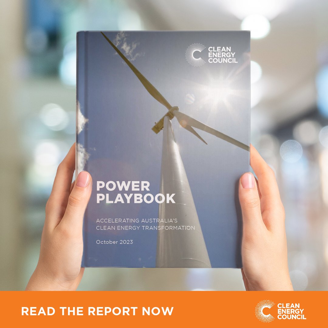 Today, we released the Power Playbook, a strategic package of 45 recommendations to the Federal Government designed to ensure Australia gets back on track for 82% renewables by 2030, and achieves its ambition of becoming a renewable energy superpower: zurl.co/SjyC