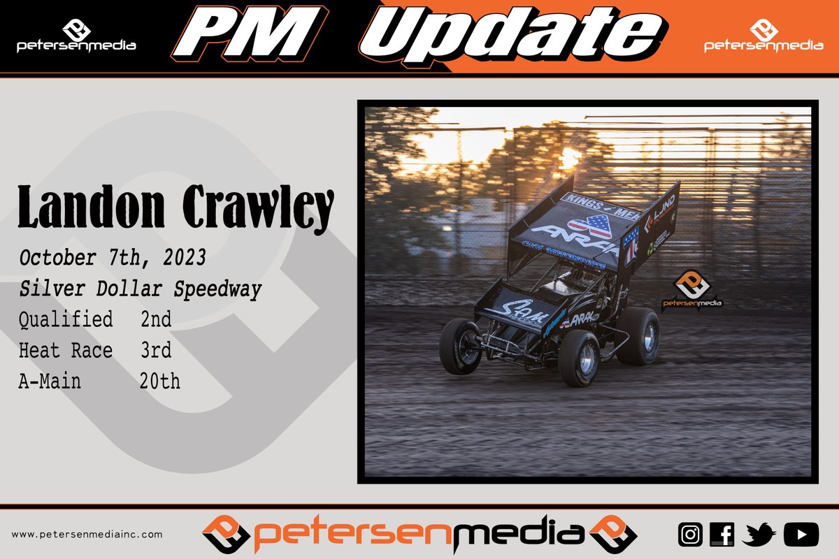 #PMUpdate 

<a href="/landoncrawley87/">Landon Crawley</a>