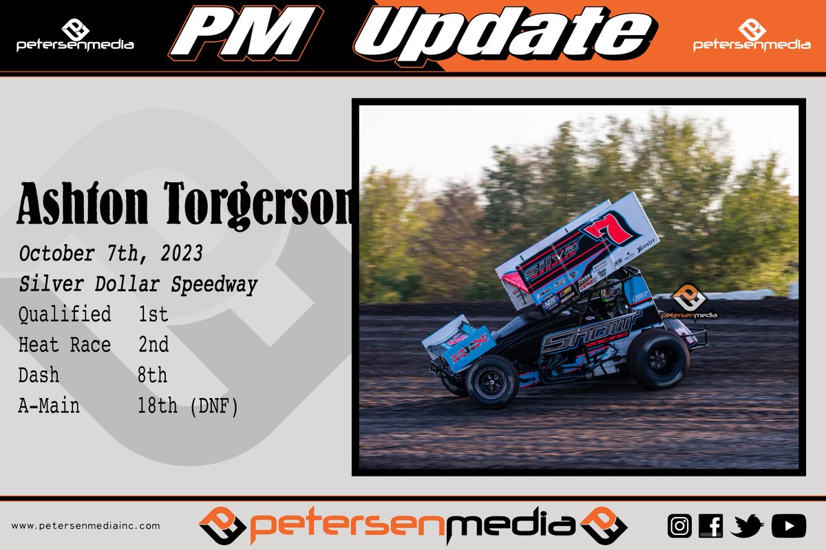 #PMUpdate 

<a href="/torgersonracing/">Torgerson Racing</a> 
<a href="/_Torgerson02/">Ashton Torgerson</a>