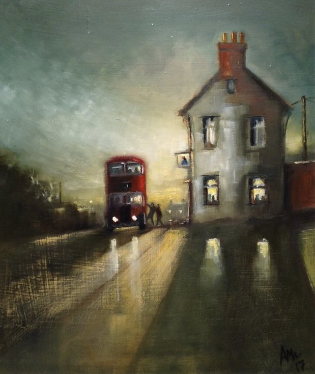 Two Drunks And The Last Bus Home by Anthony Marn