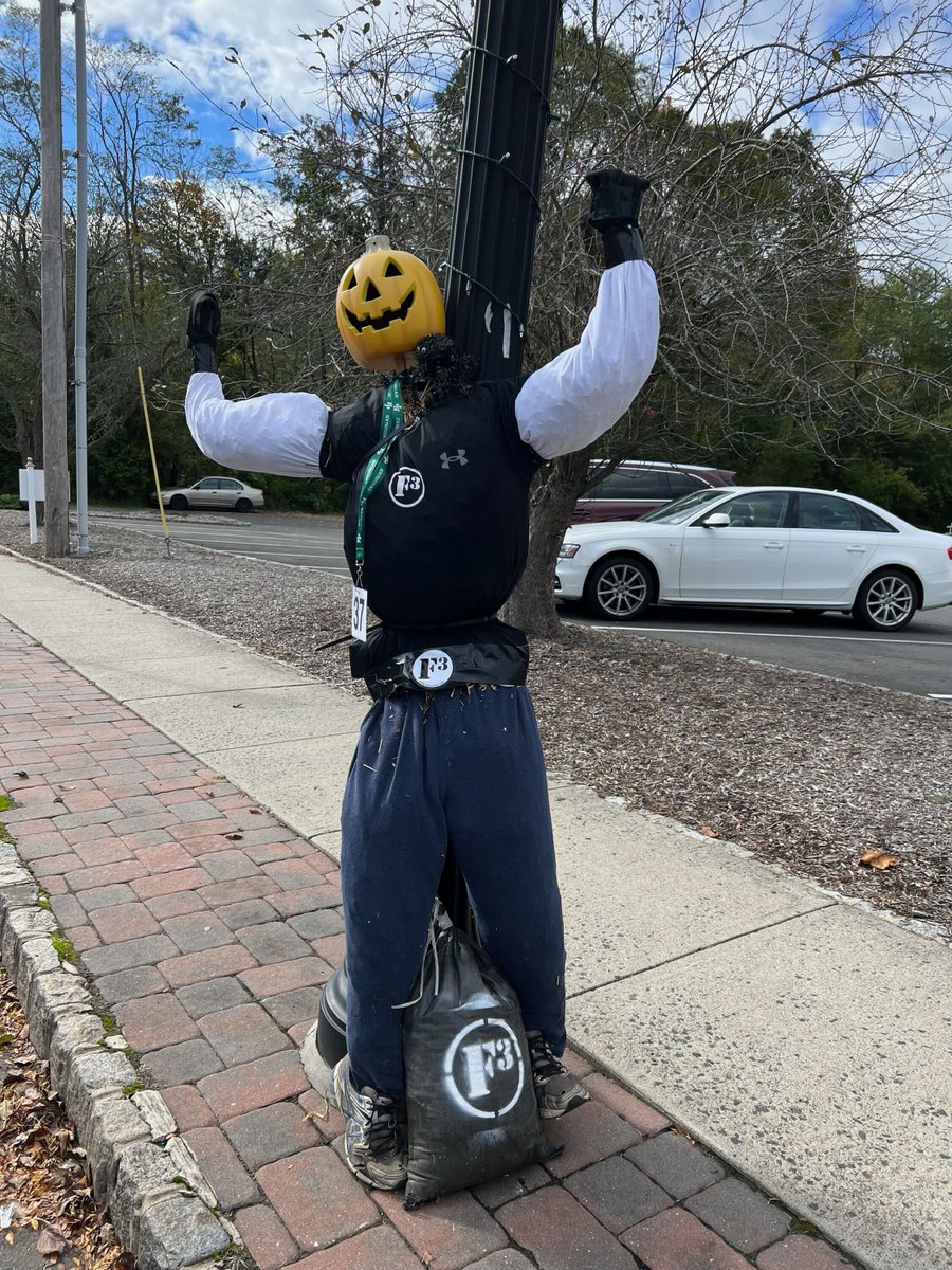 F3DosEquis's tweet photo. For the Scarecrow Stroll and Contest, New Providence, NJ by F3 NP "The Frontier" https://t.co/aq3nuWxKXv