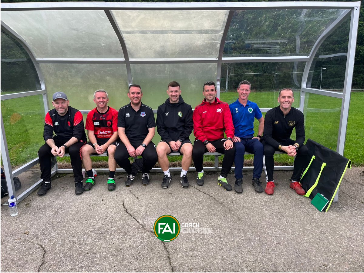 RobS__55's tweet photo. Another busy weekend! Block 2 of our 2023 @FAIMeath UEFA C Licence comes to an end. 

A brilliant weekend of coach development. 

Thank you to the clubs and players from across Meath/Louth who participated within our coaching practice, without you this would not be possible. 

☘️ https://t.co/cvxeF1l44P