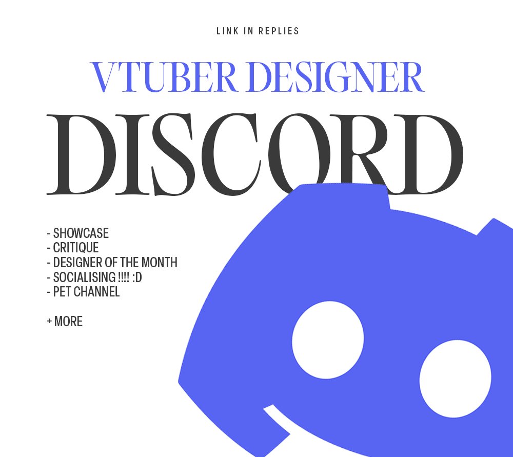 EmeraldPSD's tweet photo. 🔴VTUBER DESIGNERS/ARTISTS 🔴

I've made a Design Discord for us all to hang out, I see people throw around this idea constantly so I wanted to actually make it a real thing, so we all have a place to talk and actually be a nice little community.✨

LINK IN REPLIES♻️❤️ https://t.co/Fqq0V1cJsx