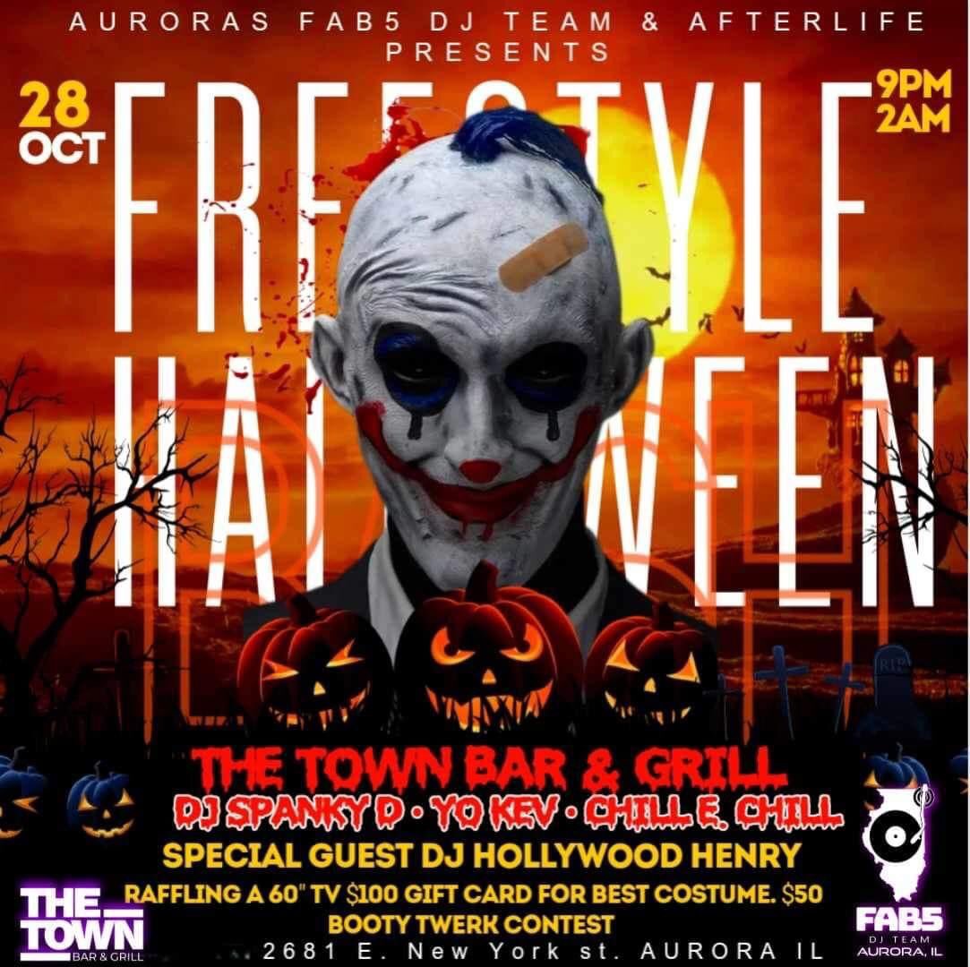 callmemistercee's tweet photo. See you on the 28th, it’s about to be mad spooky. And fun. Also fun. 🎃 #auroraillinois #cityofaurorail https://t.co/D8UCSsSA12