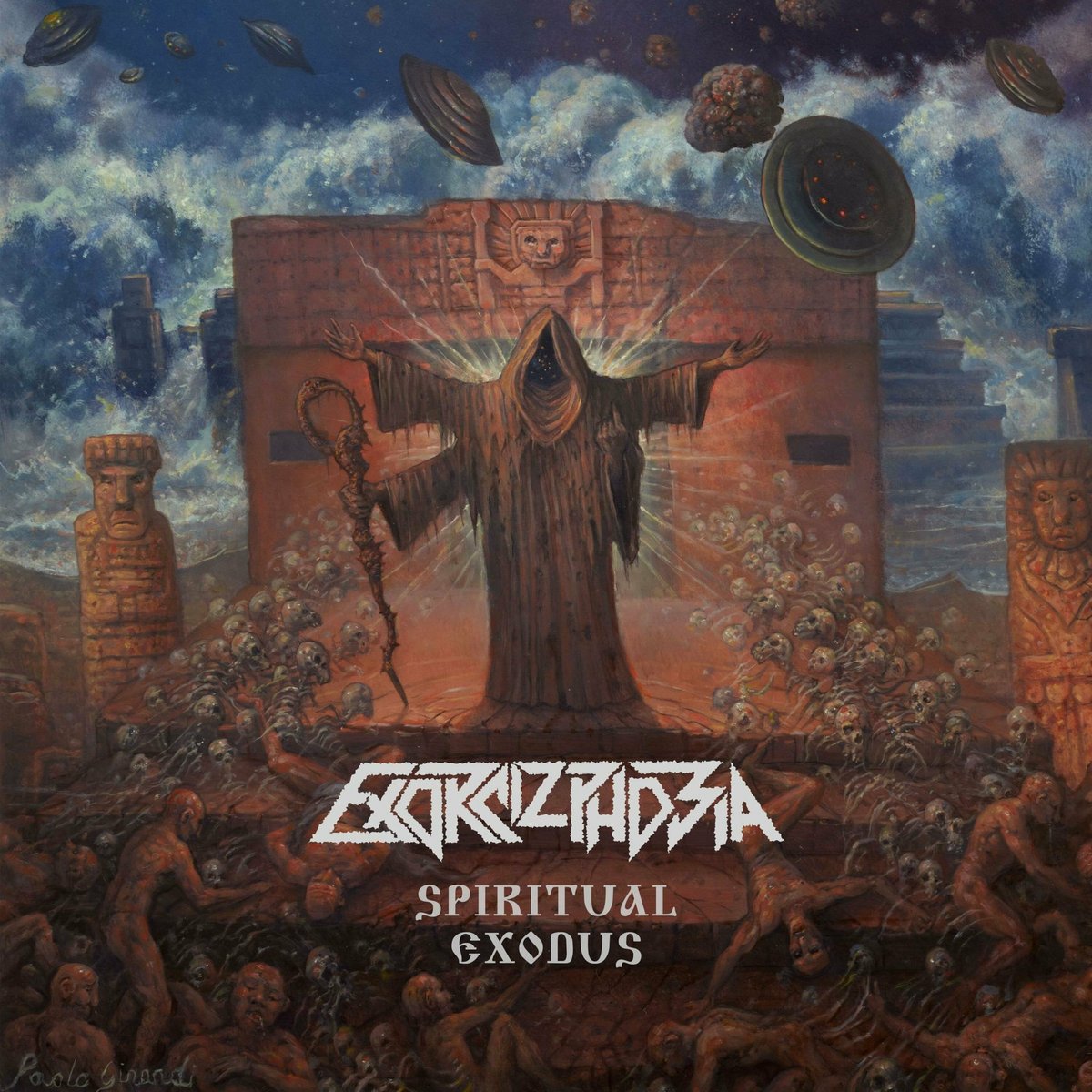 violentforces's tweet image. Added to the General Thrash playlist: Exorcizphobia - Spiritual Exodus