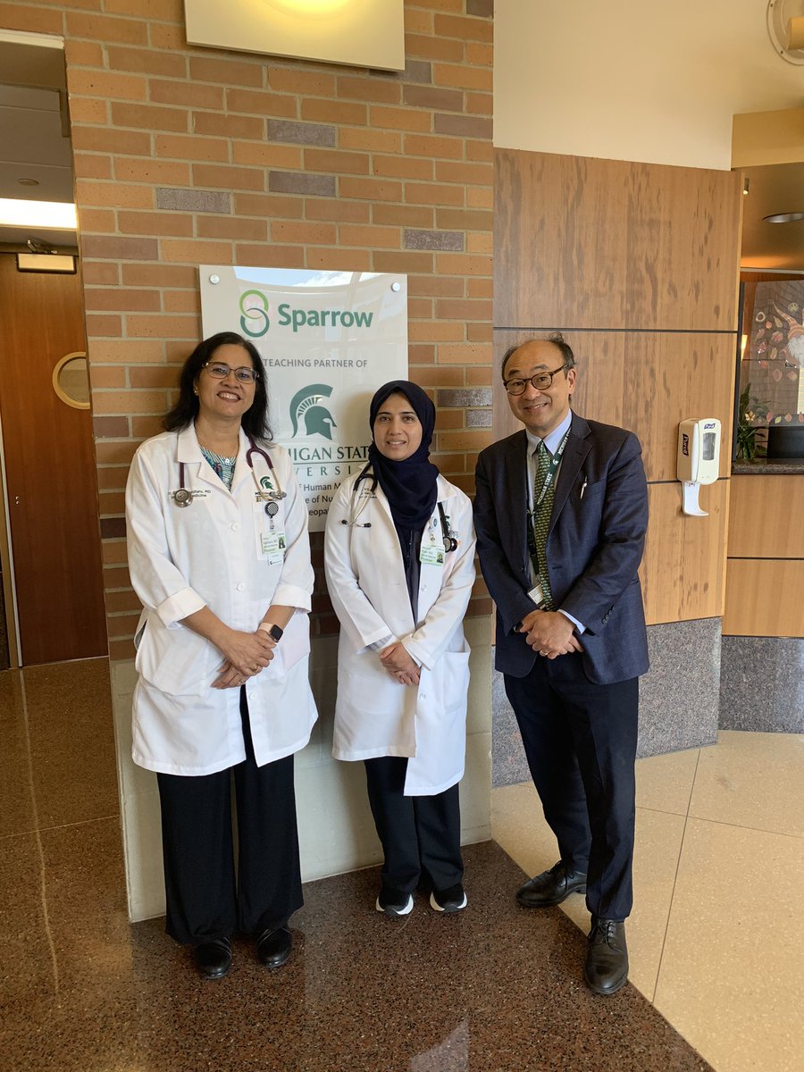 chaz_hong's tweet photo. My first residents report at @SparrowHealth. Abdominal pain &amp; rash.  Glad these doctors went through thorough differential Dx to find the cause! I was stumped! With attendings Drs. Kavuturu and Khan. @MSU_Medicine @MSUMD #GoGreen https://t.co/2STB4nDWfH