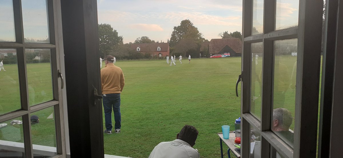 whitchurch_cc's tweet image. Still going in the second week of October. A low scoring victory for our friends at Greys Green.