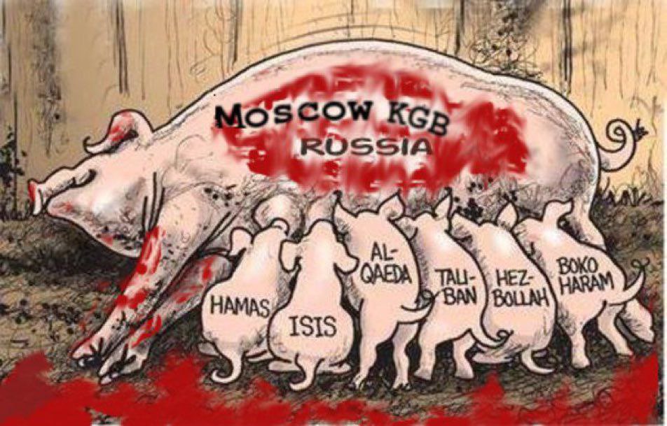 🇷🇺 RUSSIA KILLS

“80% of global terrorism has roots in the 🇷🇺 Federal Security Service (FSB).

If two cruise missiles were sent to Lubyanka [Headquarters of KGB/FSB], the level of international terrorism will immediately drop by 80 percent.”

- Vladimir Bukovsky, Soviet dissident