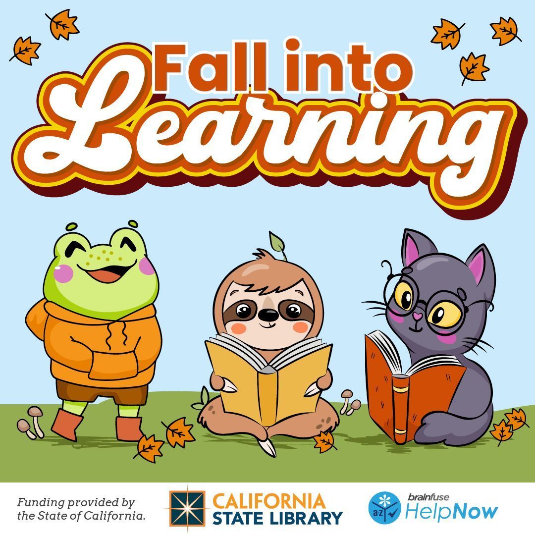 This fall don't leaf your success to chance! Connect with a Brainfuse online tutor for free help on your homework. Visit buff.ly/3tmk7zO to get started.