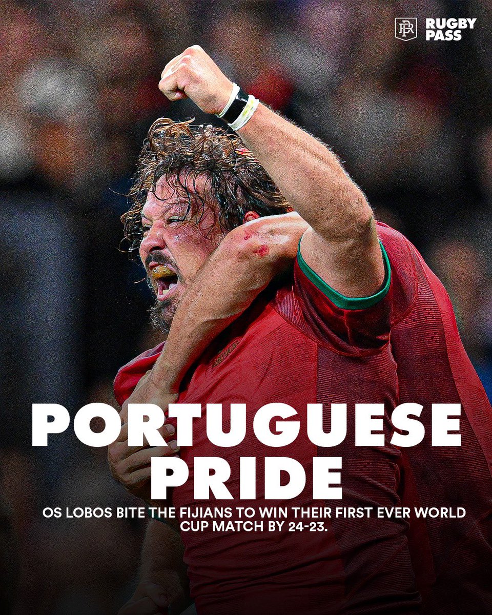 Portugal have made history by winning their first ever World Cup match 🤯

Highlights available on RugbyPass TV 📺 

#RWC2023 | #FIJvPOR