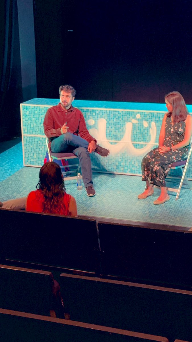 Wasimkk's tweet photo. Brown Boys Swim, @sohotheatre  A play show which never to be missed it’s a great show about a coming of age Muslim teens that doesn’t knows how to swim but it’s a great performances for entire cast from Ibraheem Hussain and Kashif Ghole great screening writing from @wordsofkarim https://t.co/IY7nc5Yomw