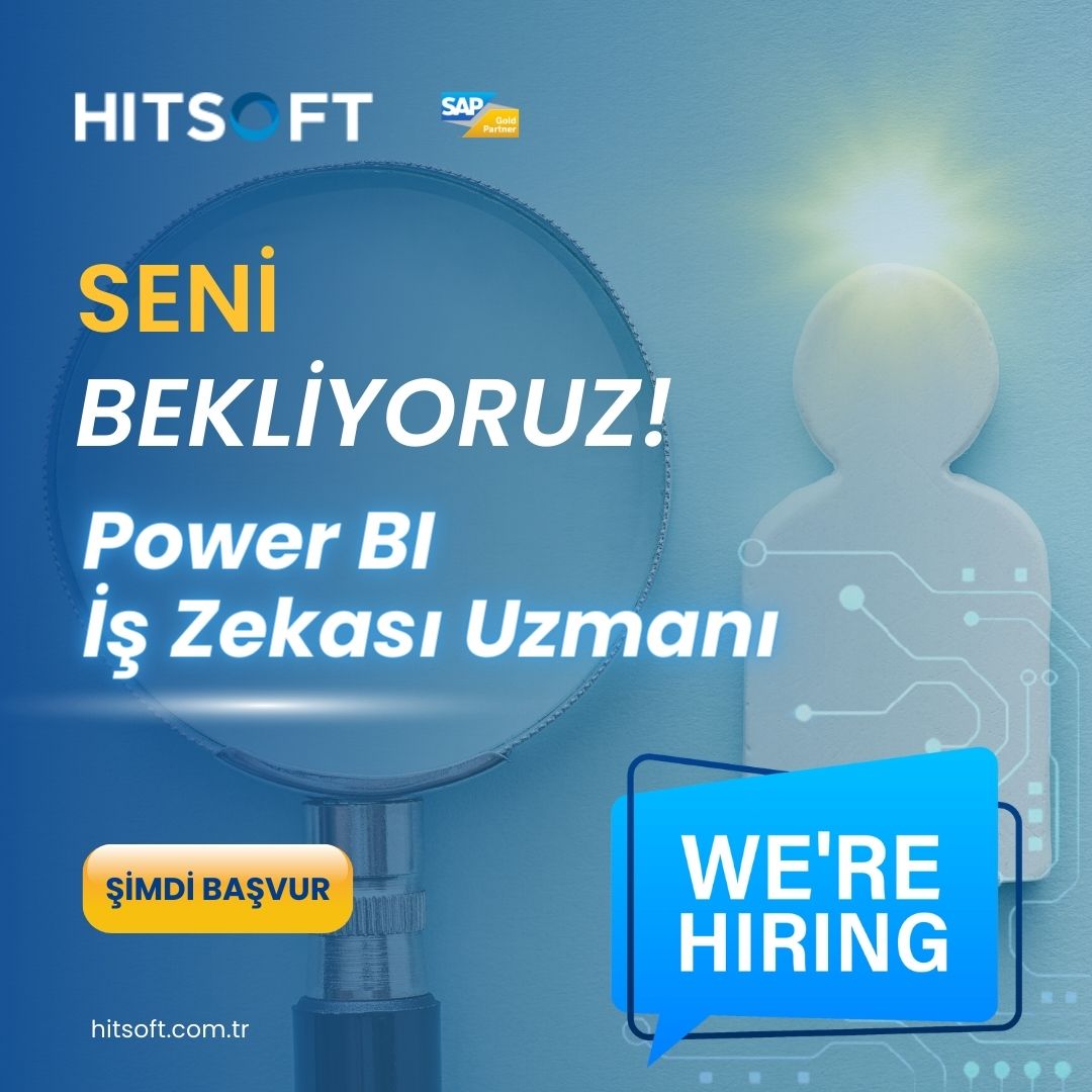 Hitsoft's tweet image. 📢 We are looking for an experienced Business Intelligence Specialist proficient in Power BI to join our expanding team!

Details and application here:
📲 bit.ly/3RBHqj4

#Hitsoft #SAPGoldPartner #SAPBusinessOne #SAPB1 #SAPERP #İşİlanı #Kariyer #Hiring #PowerBI