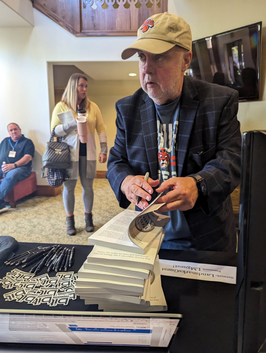 blkintechnology's tweet image. @BITnonprofit Had a great time at the conference! So many great conversations and supportive folks. It was cool to have @botchagalupe stop by our table and provide us with signed copies of his book to giveaway!!!