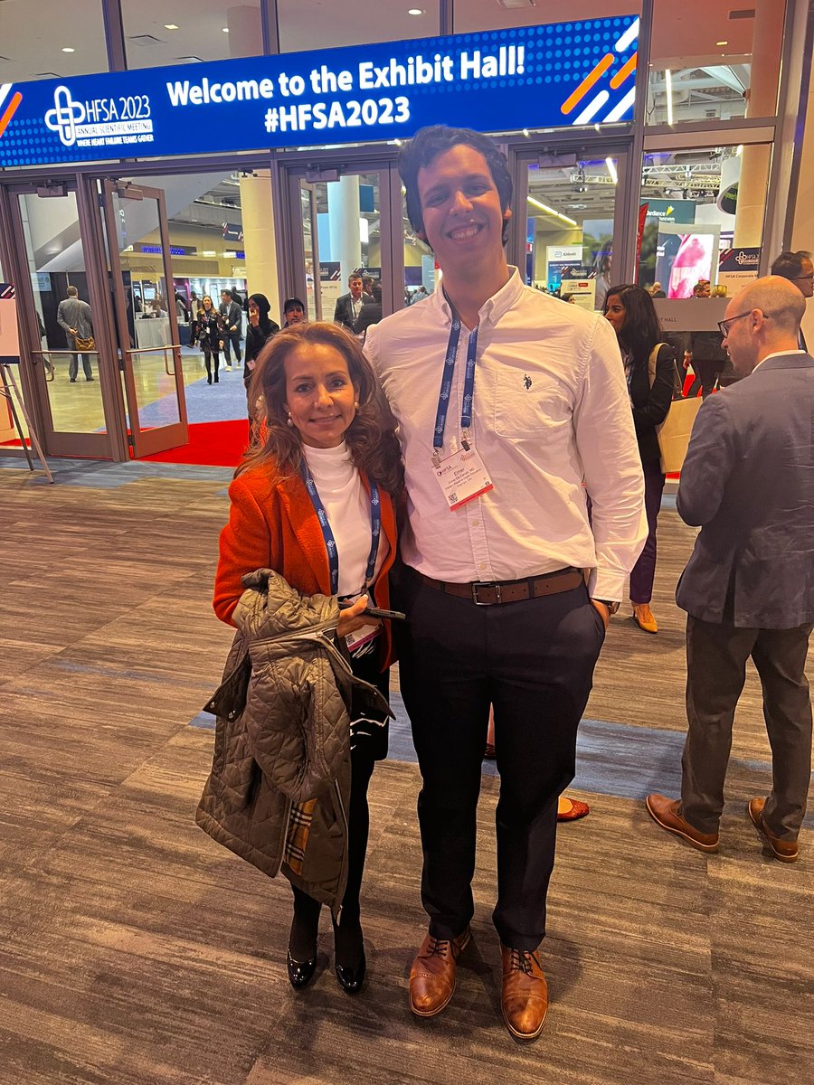 My first HFSA meeting🫀🔥

<a href="/jllbmd/">Jose L. Lopez, MD</a> <a href="/CFernandezHazim/">Carol Fernandez Hazim, MD</a> <a href="/DrMarthaGulati/">Dr. Martha Gulati ♥️🫀❤️‍🩹🇨🇦</a> <a href="/Jcontreras75/">Johanna Contreras, MD, MSc, FACC, FAHA, FHFSA</a> 
#HFSA2023 #CardioTwitter #HeartFailure #Science #Cardiology