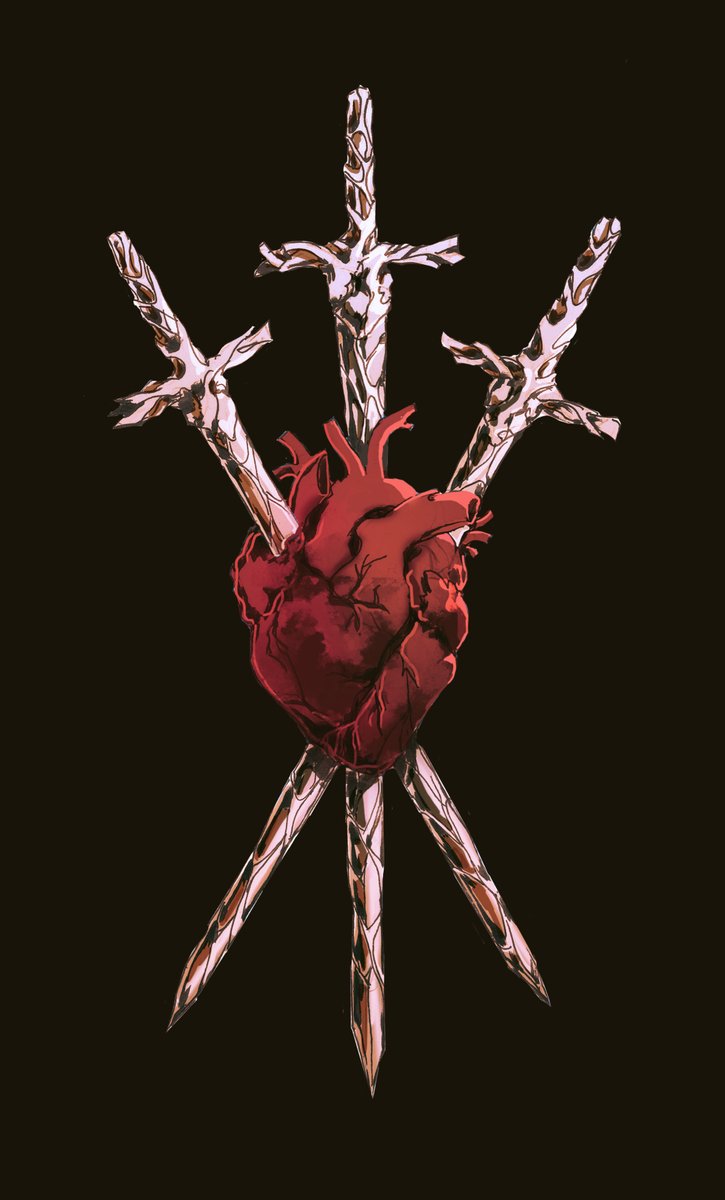 3 Of Swords, the hurt you carry