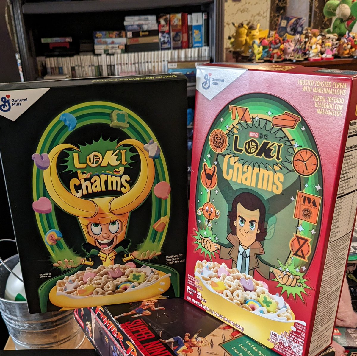 That shipped fast! Just received the new #Loki cereal box to go with the first one!