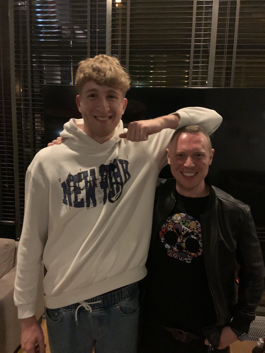 I met <a href="/Ark_BrawlStars/">Ark</a> #celebrity #dreamcometrue