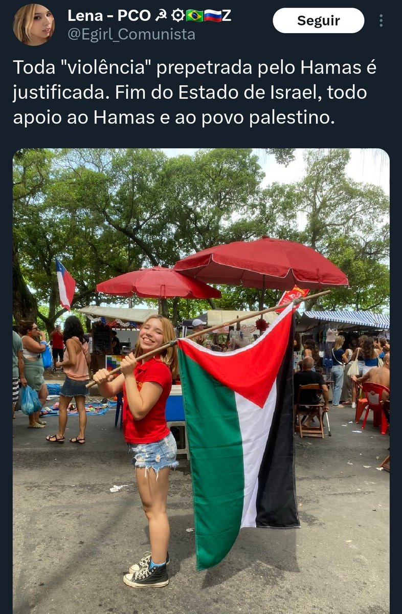 peppipets's tweet image. Bombardearam civis, assassinaram crianças, raptaram e estupraram mulheres, usaram idosos de escudo humano

Aí chega uma comunista e fala que tudo isso não é considerado uma violência e que é justificado

NOJENTO, NOJENTO, NOJENTO