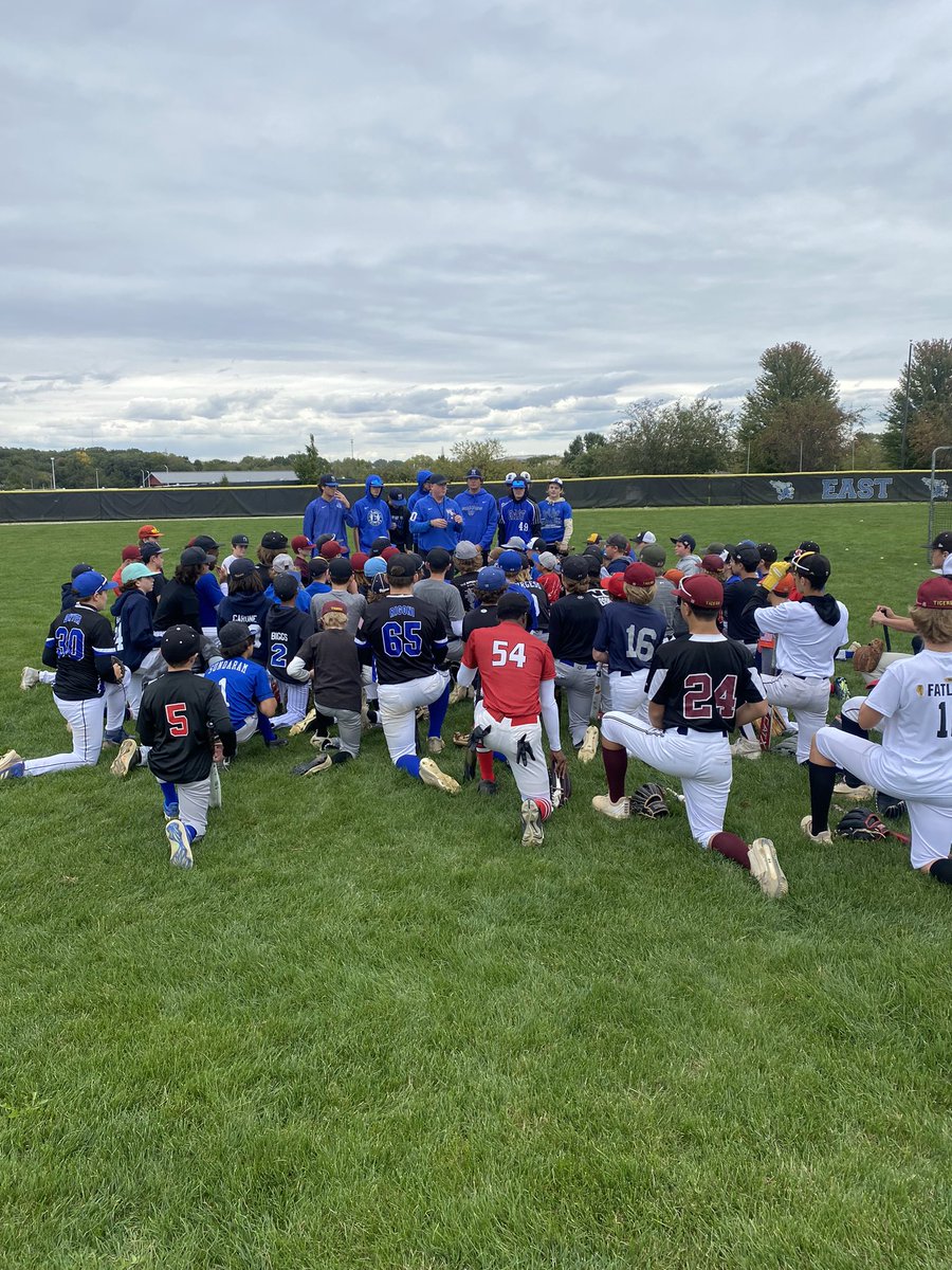 LWEastBaseball's tweet photo. Huge turnout for the LWE Baseball Prospects Camp!! Thankful for our campers and community support. #compete https://t.co/SO0DSwr7I8