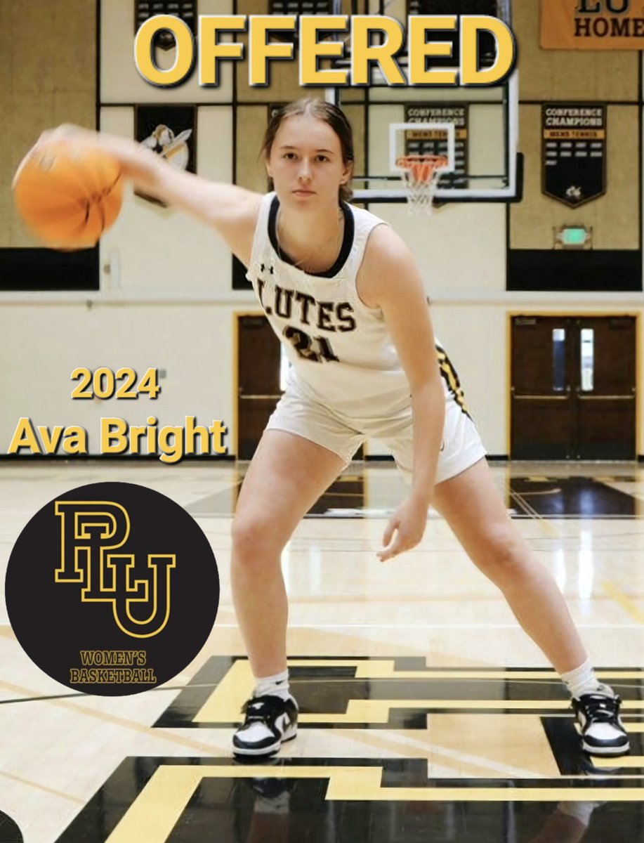 Thankful to receive an offer to continue my athletic and academic career at Pacific Lutheran University. Huge thanks to Coach <a href="/LeeAduddell/">Lee Aduddell</a> and the <a href="/pluwbb/">PLU WBB</a> program for believing in me! Go Lutes!