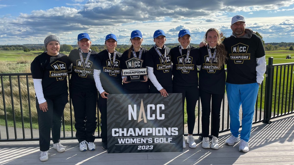 #NACCWGolfChamps ⛳️| @AU_Spartans Capture 11th NACC Women's Golf Title; @MUSabres' Lu Earns Medalist, Freshman of the Year Honors

📰: naccsports.org/news/2023/10/8…

#NACCtion #d3wgolf
