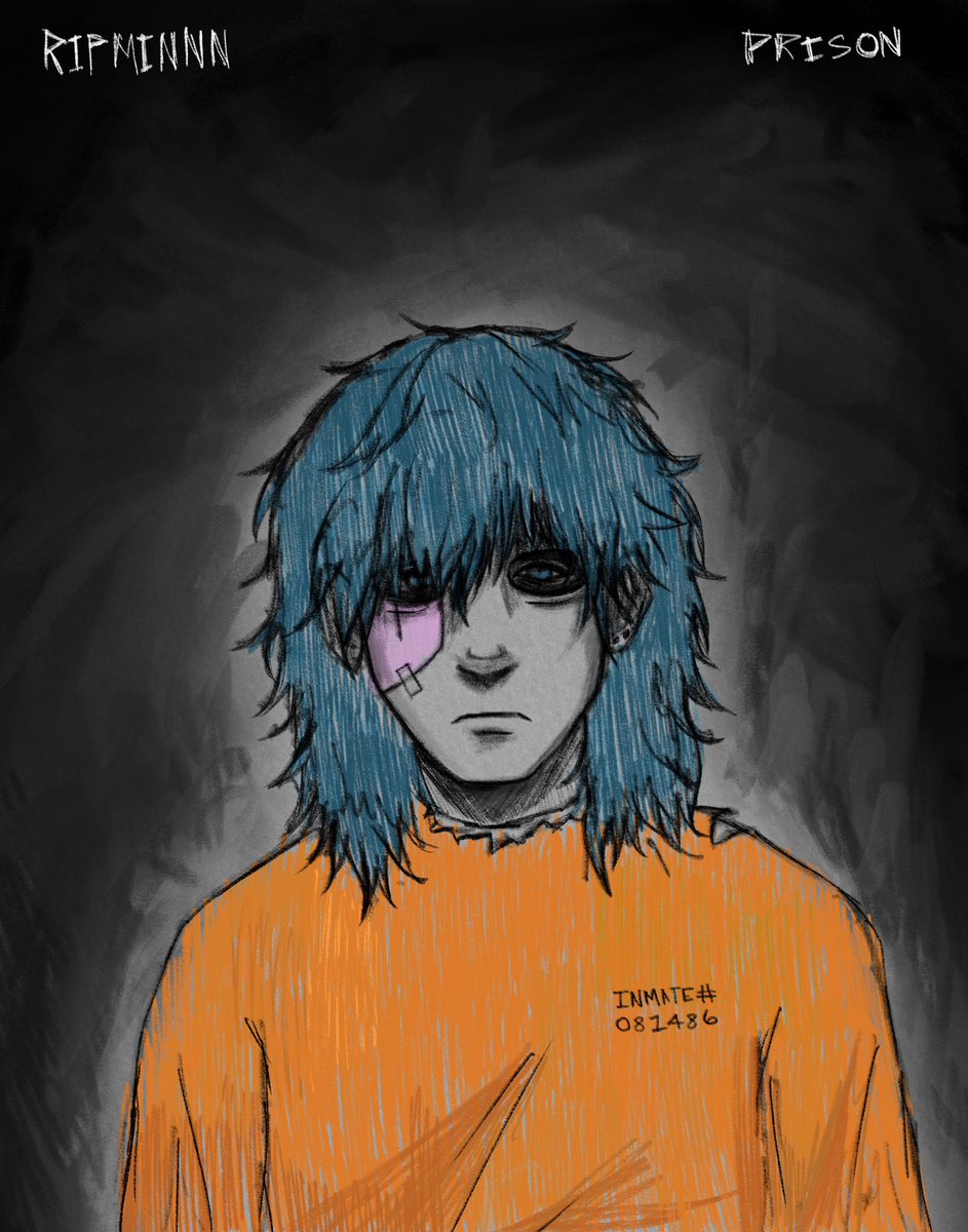 buckmintick's tweet photo. day 7 of #salloween -prison #sallyface https://t.co/6hQPHFGPxN