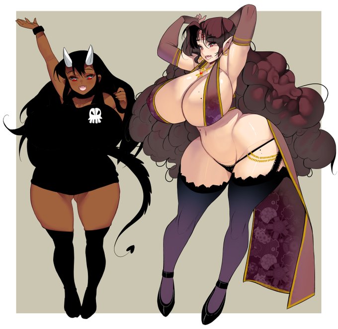 ムチムチ褐色とムチムチ吸血鬼
https://t.co/0Th2lm2CBC 