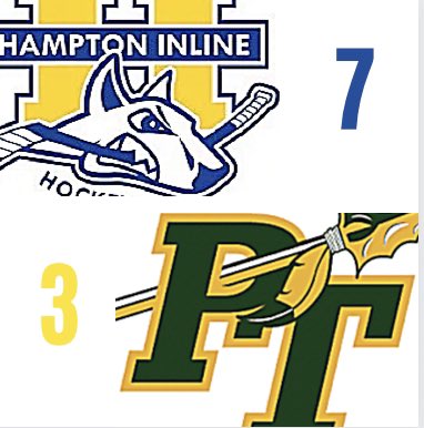 Hampton_inline's tweet image. Finally got one in the W column. Led by #54 Nate Sanders (4g) and #47 Brandon Pascucci (2g, 2a), Varsity were able to fend off a tenacious Penn Trafford team for the dub.