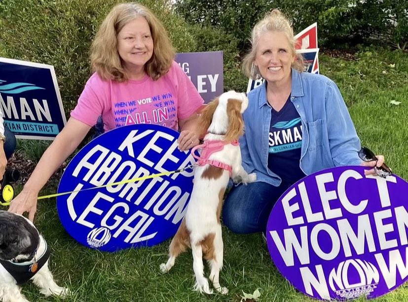 VANOWChapter's tweet photo. #VirginiaNOW members are out stomping for equality champion candidates today! Go team! #KeepAbortionLegal #ElectWomen
#ElectEquality
@SequoiakcJones @julibriskman https://t.co/zmNerMy6Zs