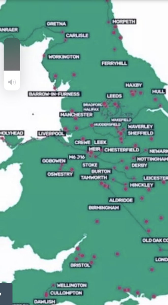 The conservatives appear to be planning an ambitious project for Network North by physically moving Manchester to Preston