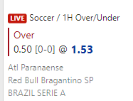 football433tips's tweet photo. 👊 Over 0.5 goals ht
More 👉 https://t.co/CsQlUJx913
#pickvalue #inplay #goalpredictor  #lasttip https://t.co/zzJhxvZbOW