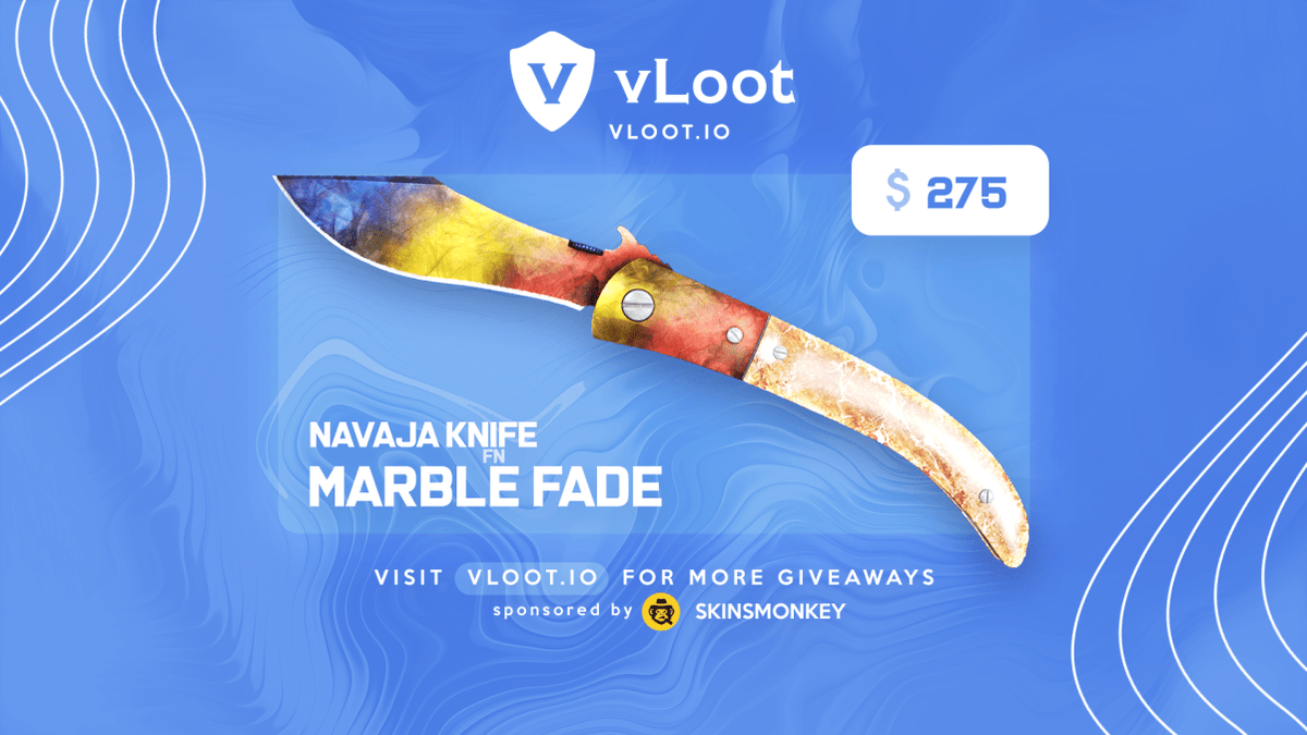 vloot_io's tweet image. We're happy to present you another wave of +$1000 in CSGO giveaways on vLoot 🎉

Enter via the link below, it only takes seconds to potentially win a CSGO knife👇

vloot.io/giveaways

Retweet and tag one friend to share the chance with others too, good luck everyone ❤️